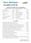 Carte des galettes de sarrasin - Page 1 - Crêperie Terre Bretonne à Blagnac (Toulouse - 31) {JPEG}